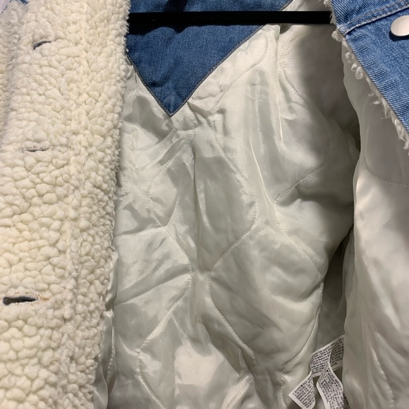 Forever 21 Jean Sherpa Jacket - Picture 5 of 10